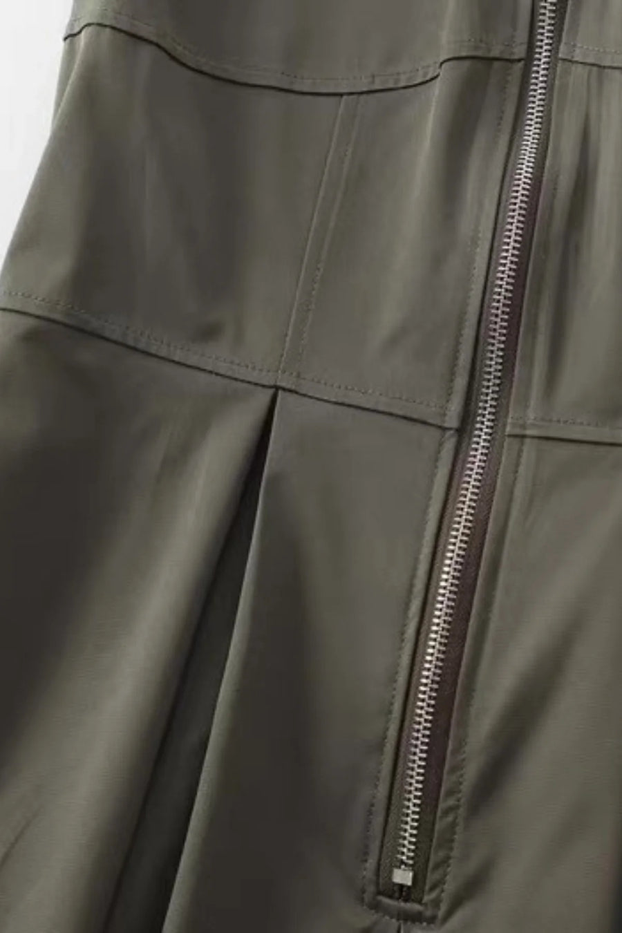 AUHA Pleated Midi Dress