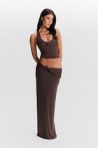 Blair Top Chocolate Brown