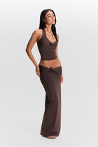 Blair Top Chocolate Brown