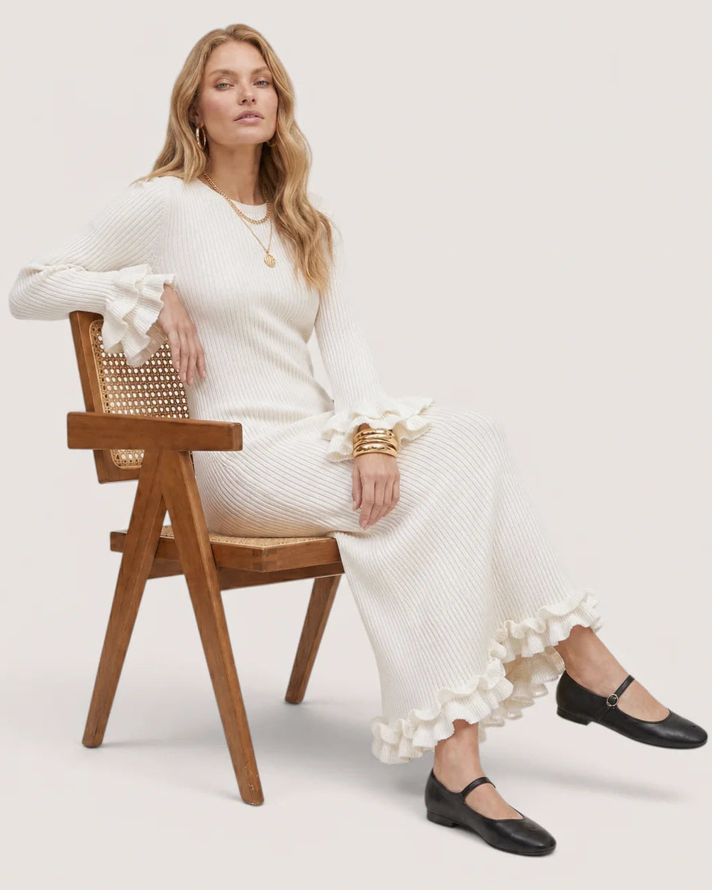 AEVI Knit Backless Knit