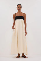 AMYA Backless Maxi Dress