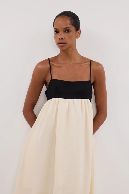 AMYA Backless Maxi Dress
