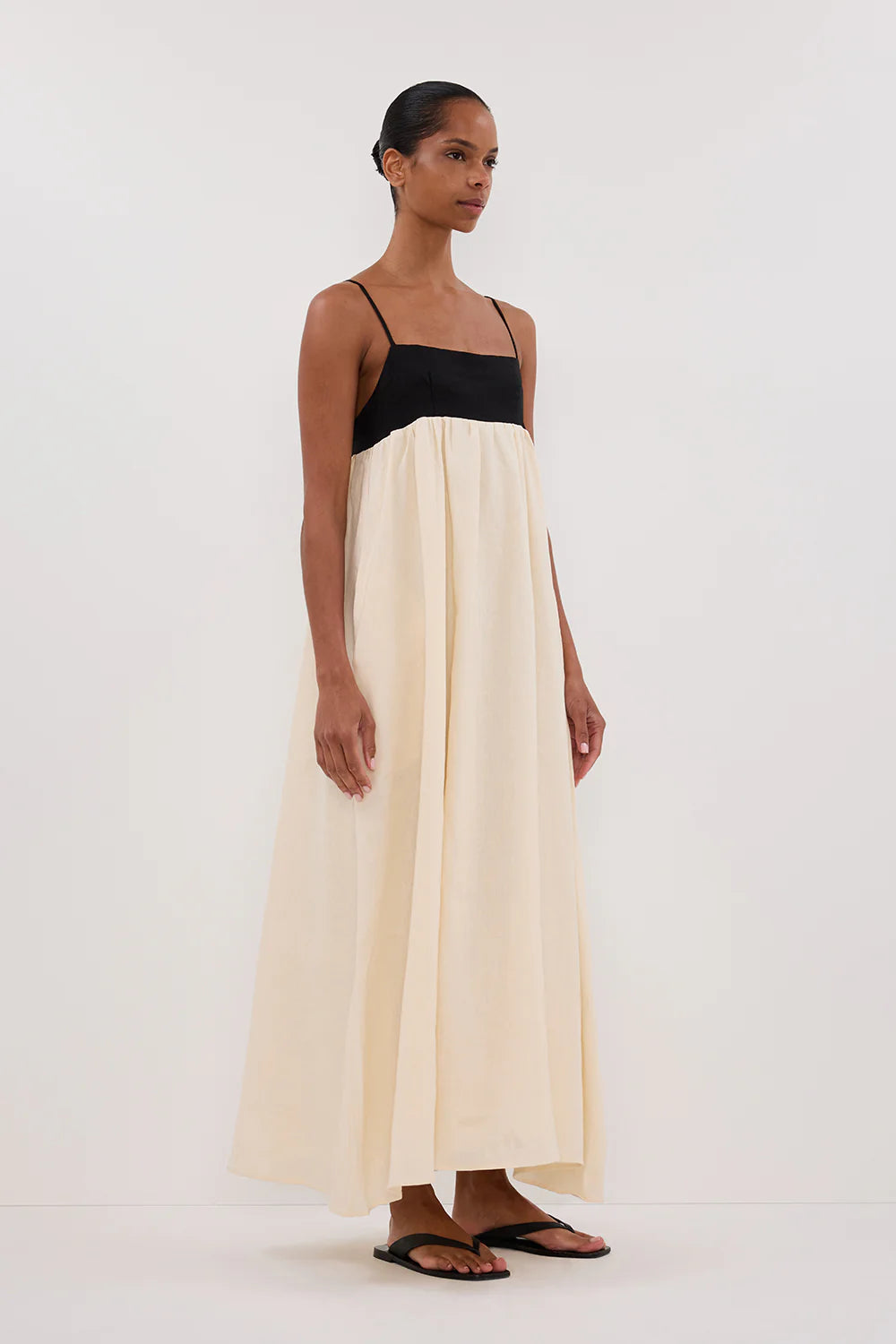 AMYA Backless Maxi Dress
