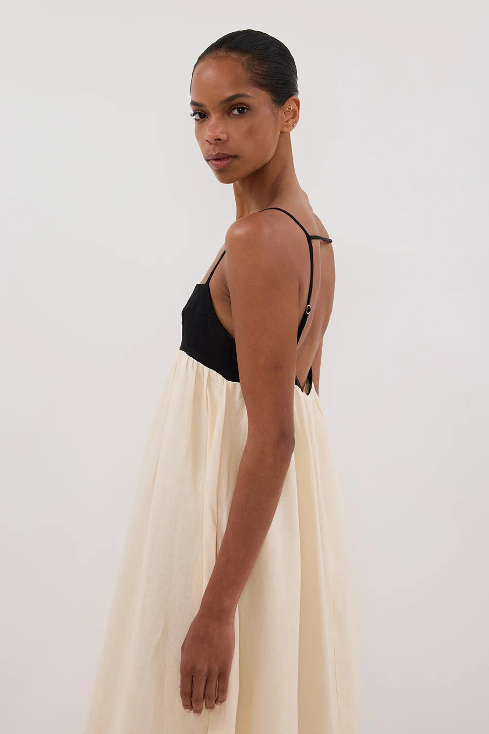 AMYA Backless Maxi Dress