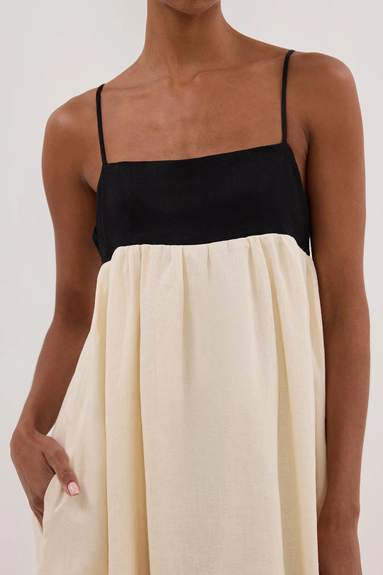 AMYA Backless Maxi Dress