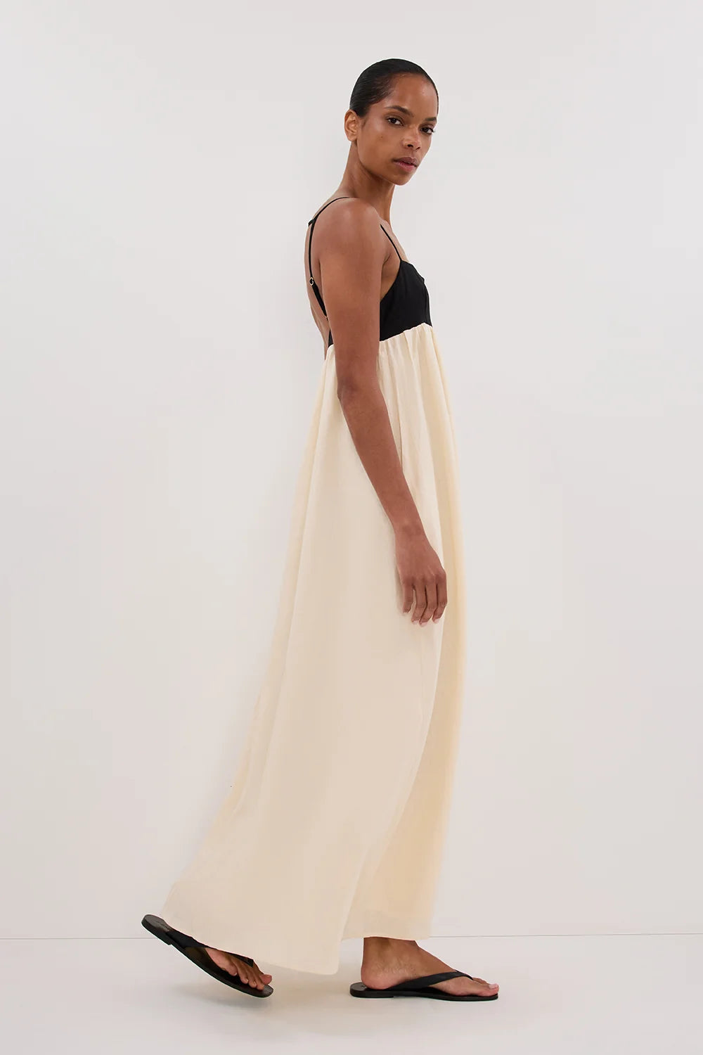 AMYA Backless Maxi Dress