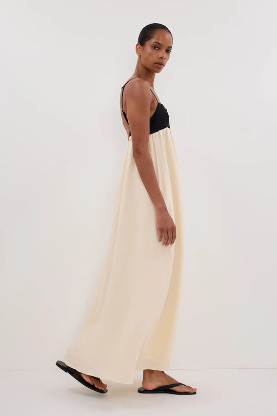 AMYA Backless Maxi Dress