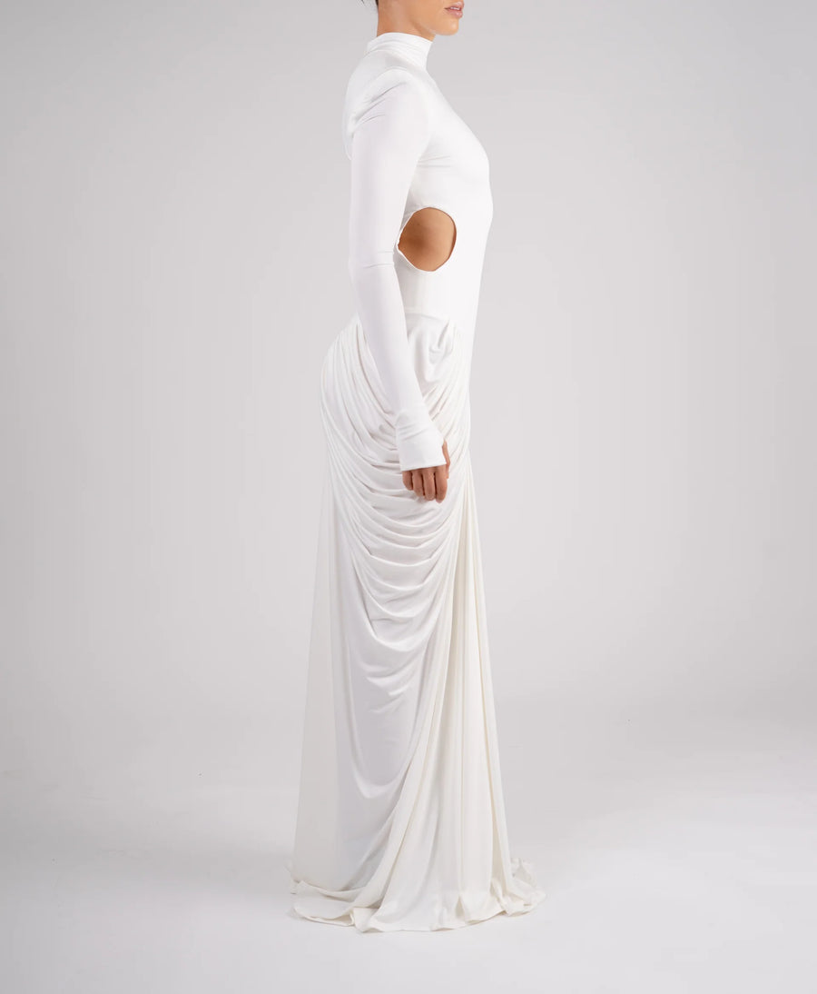 ASMA Backless Maxi Dress
