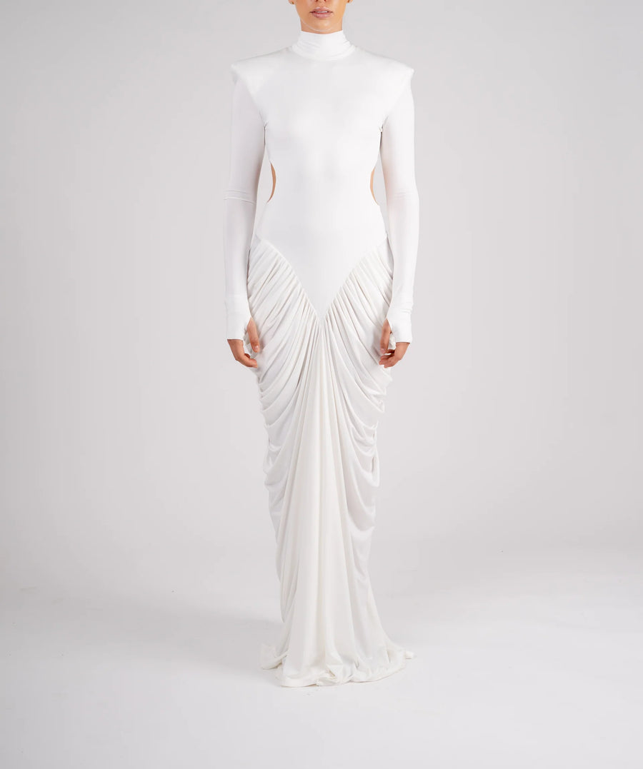 ASMA Backless Maxi Dress