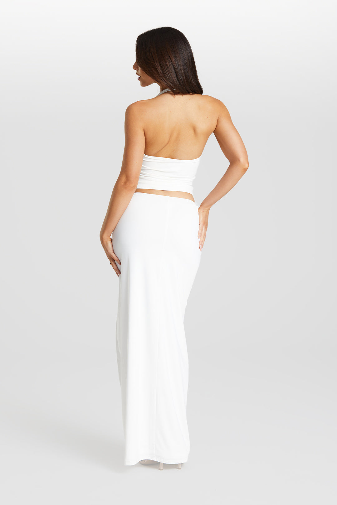 Kaia Skirt White