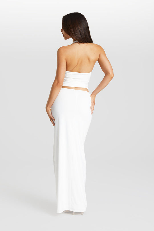Kaia Skirt White