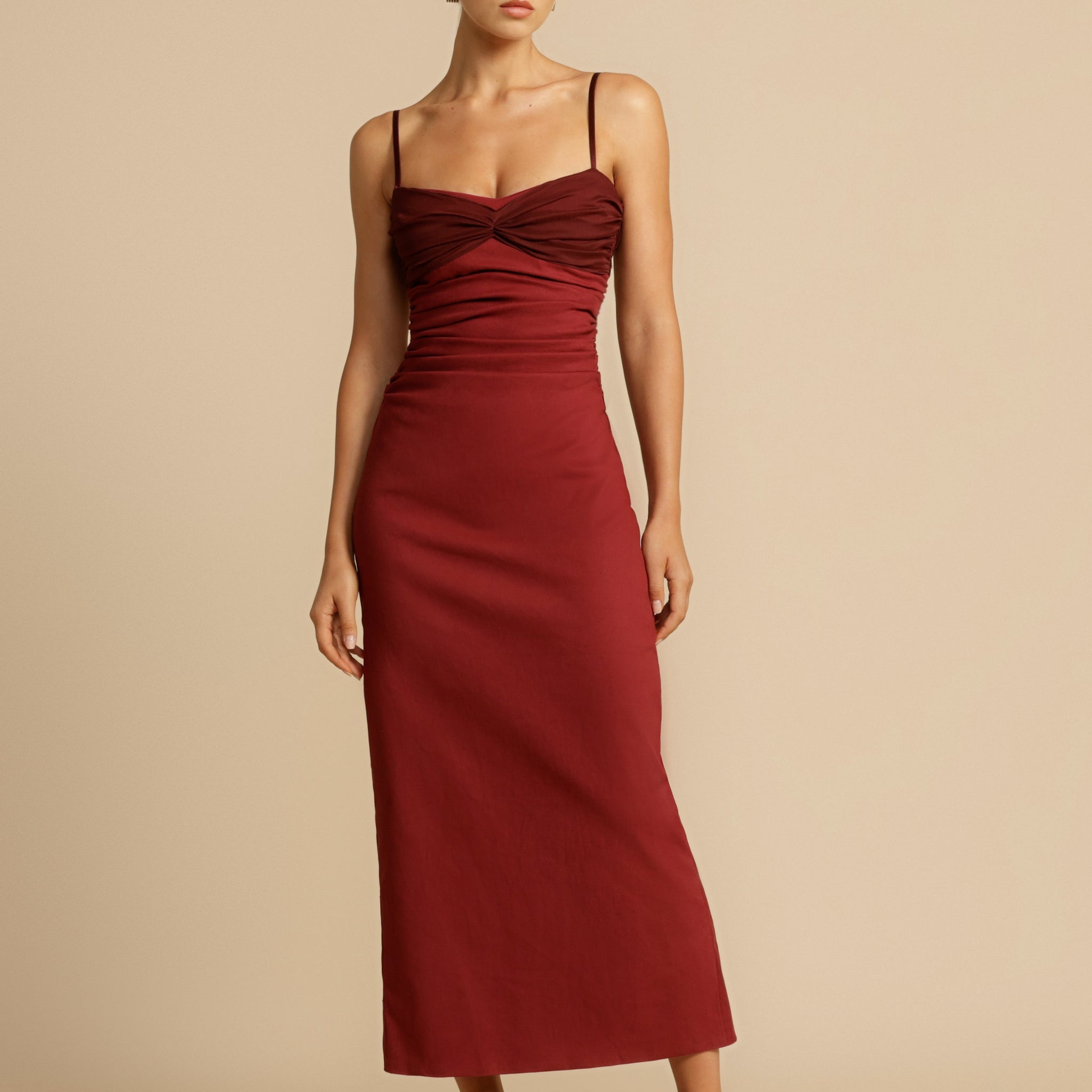 KINSLEY DRESS WINE