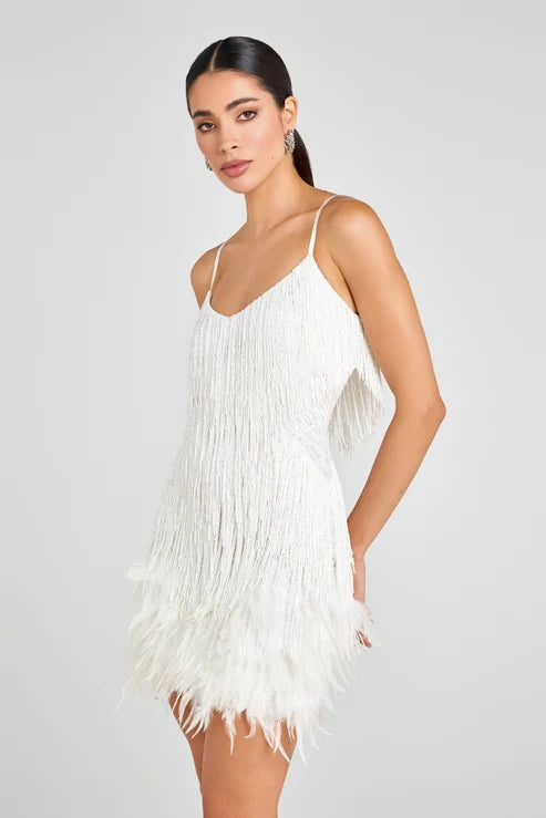 AIYA Sequin Mini Dress
