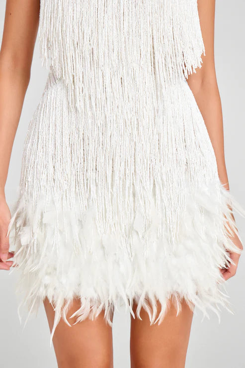 AIYA Sequin Mini Dress