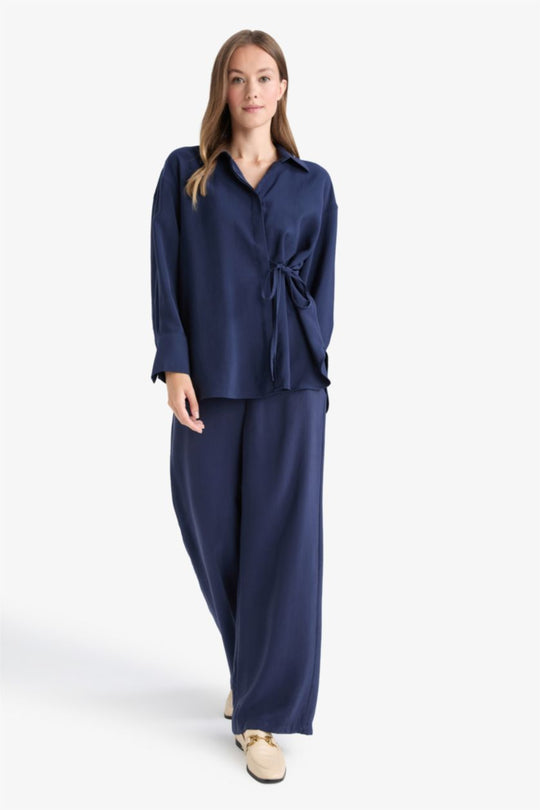 INES Linen Shirt & Trouser Set