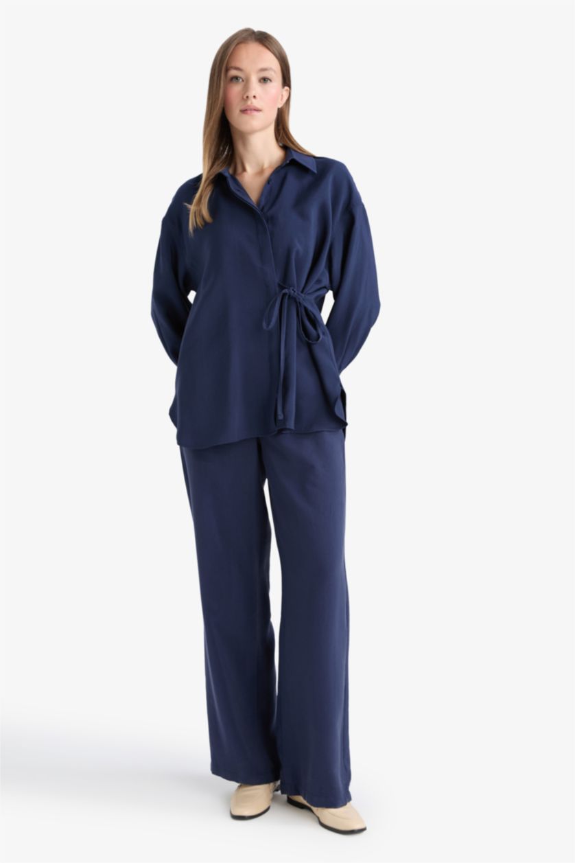 INES Linen Shirt & Trouser Set