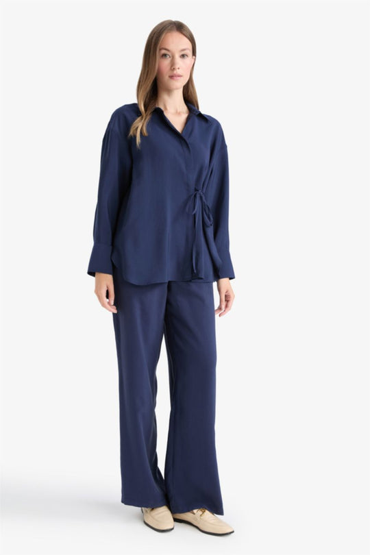 INES Linen Shirt & Trouser Set