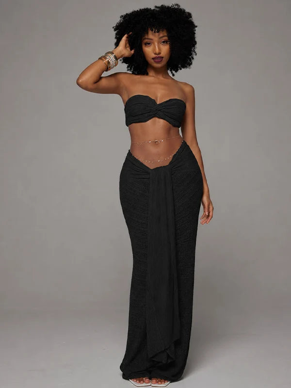 ANRA Strapless Skirt