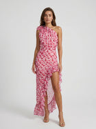 AUJA Floral Bodycon Midi Dress