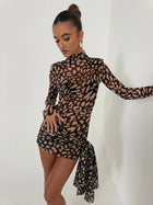 AIVA Leopard Mini Dress