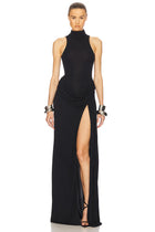 ATVA Off-Shoulder Maxi Dress
