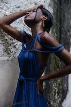 ATKA Lace Off-Shoulder Maxi Dress