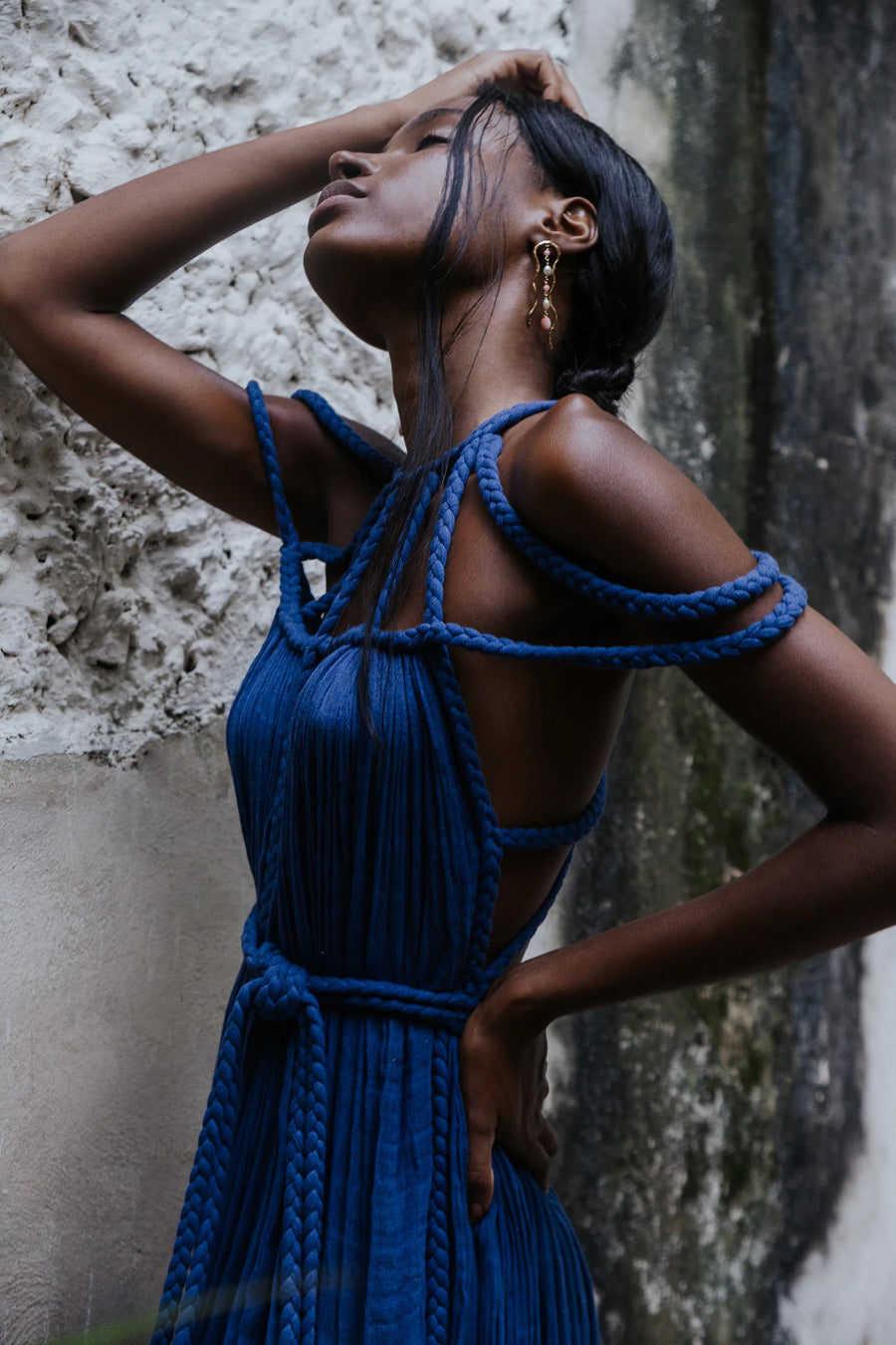 ATKA Lace Off-Shoulder Maxi Dress