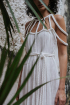 ATKA Lace Off-Shoulder Maxi Dress