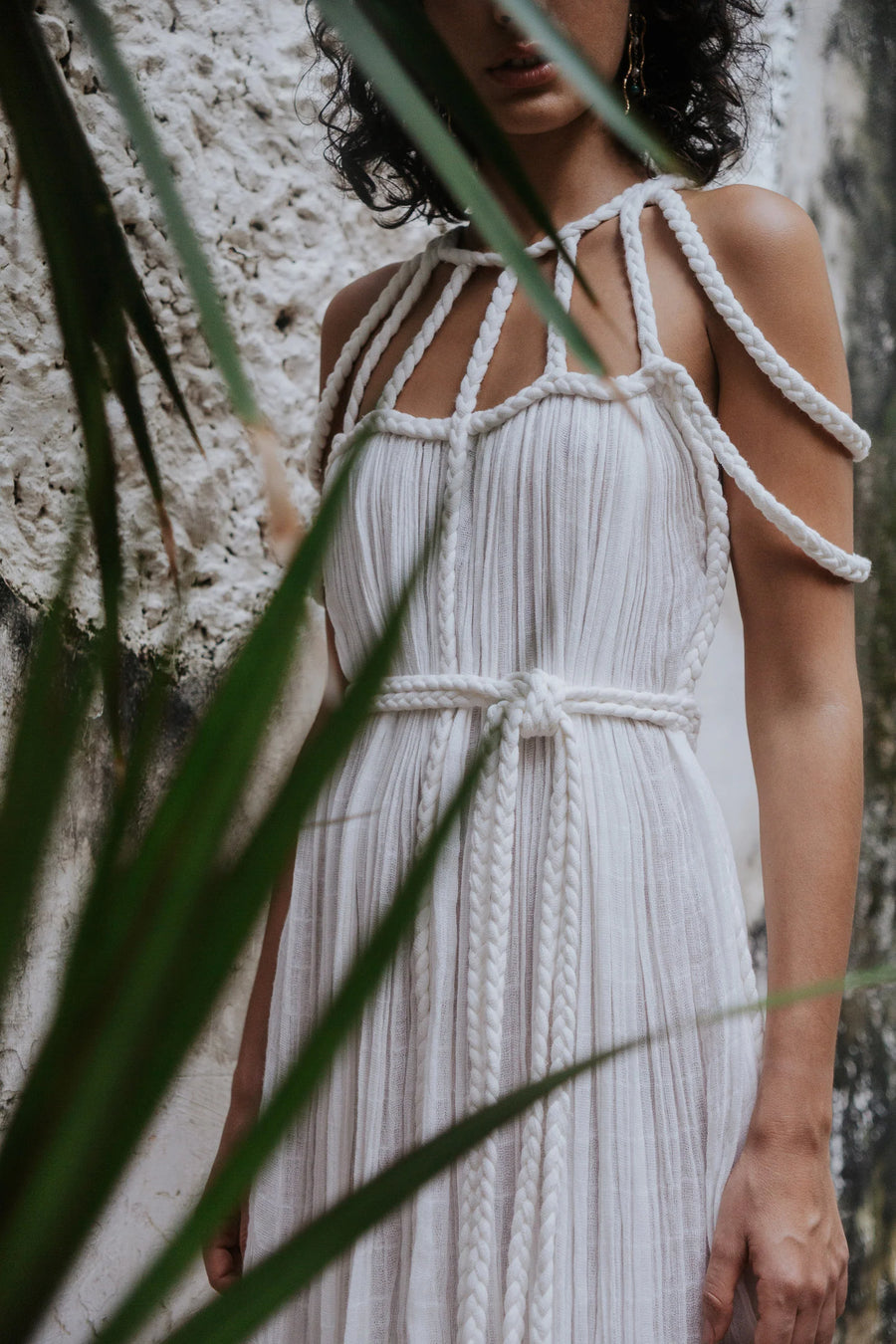 ATKA Lace Off-Shoulder Maxi Dress