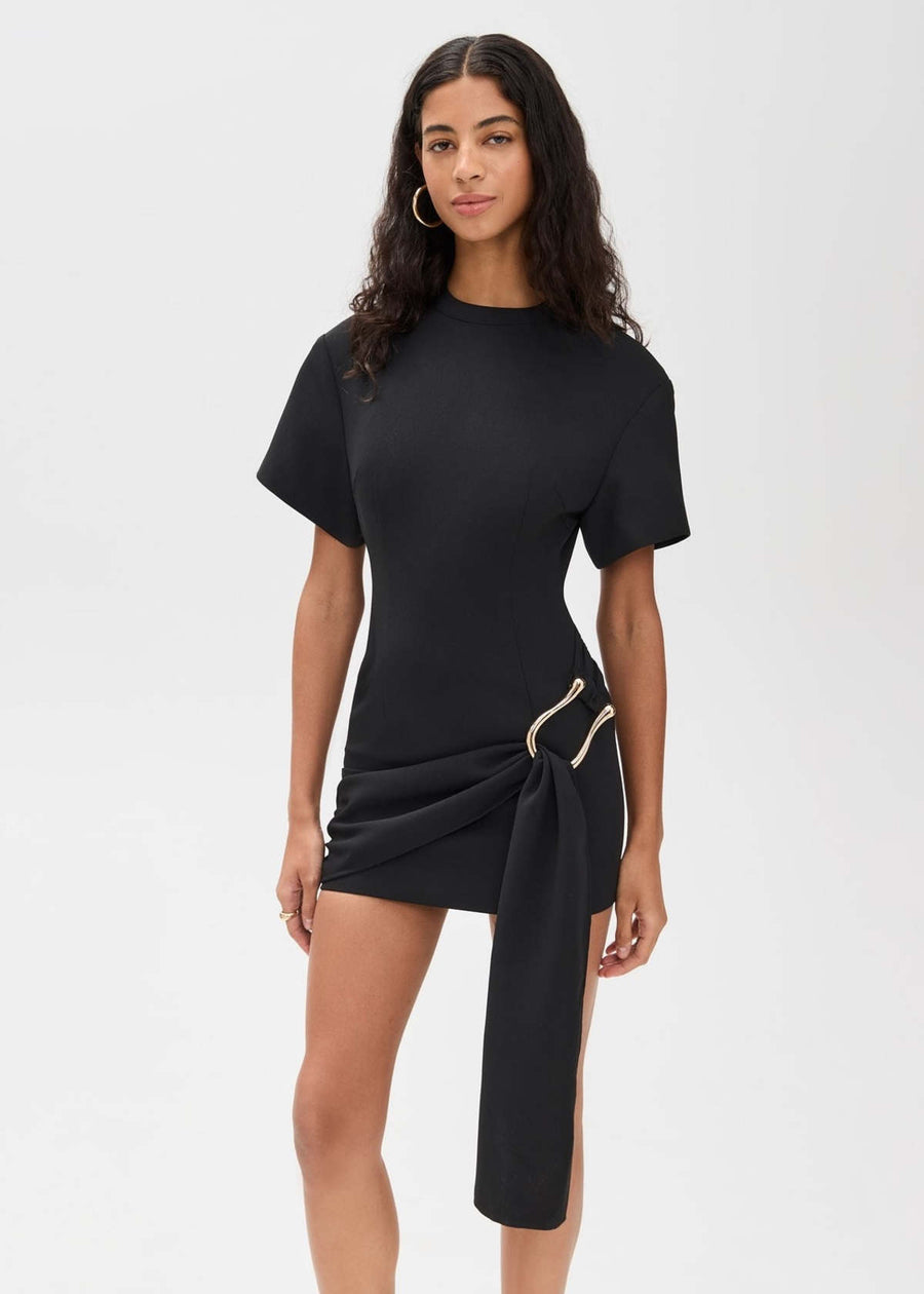 AVGA Lace Bodycon Mini Dress