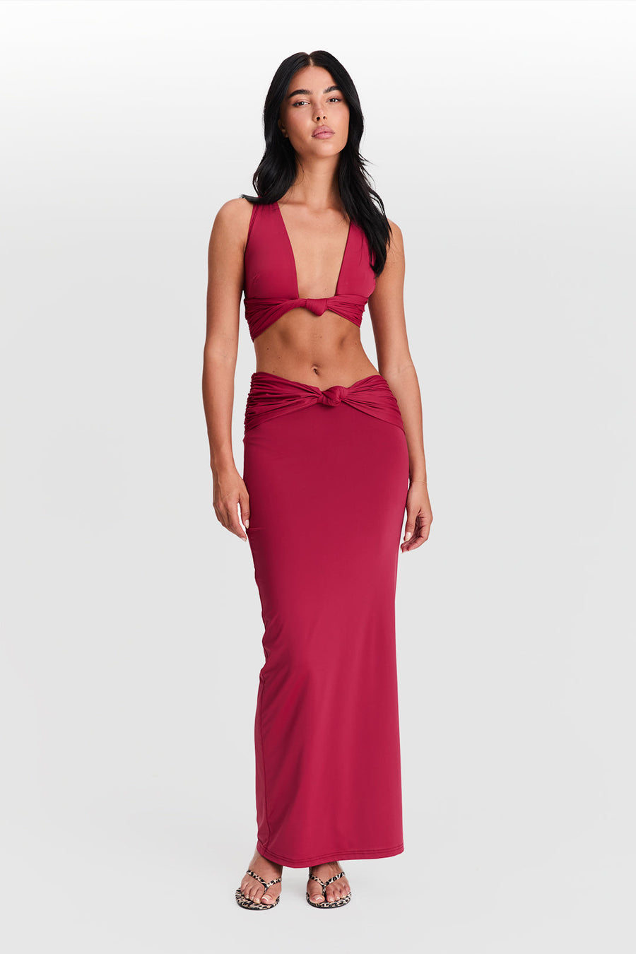 Mila Top Cherry Red