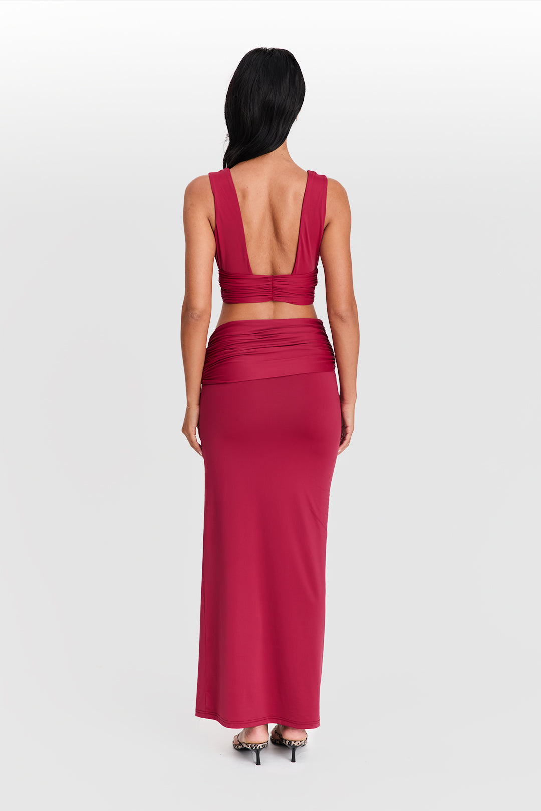 Mila Top Cherry Red