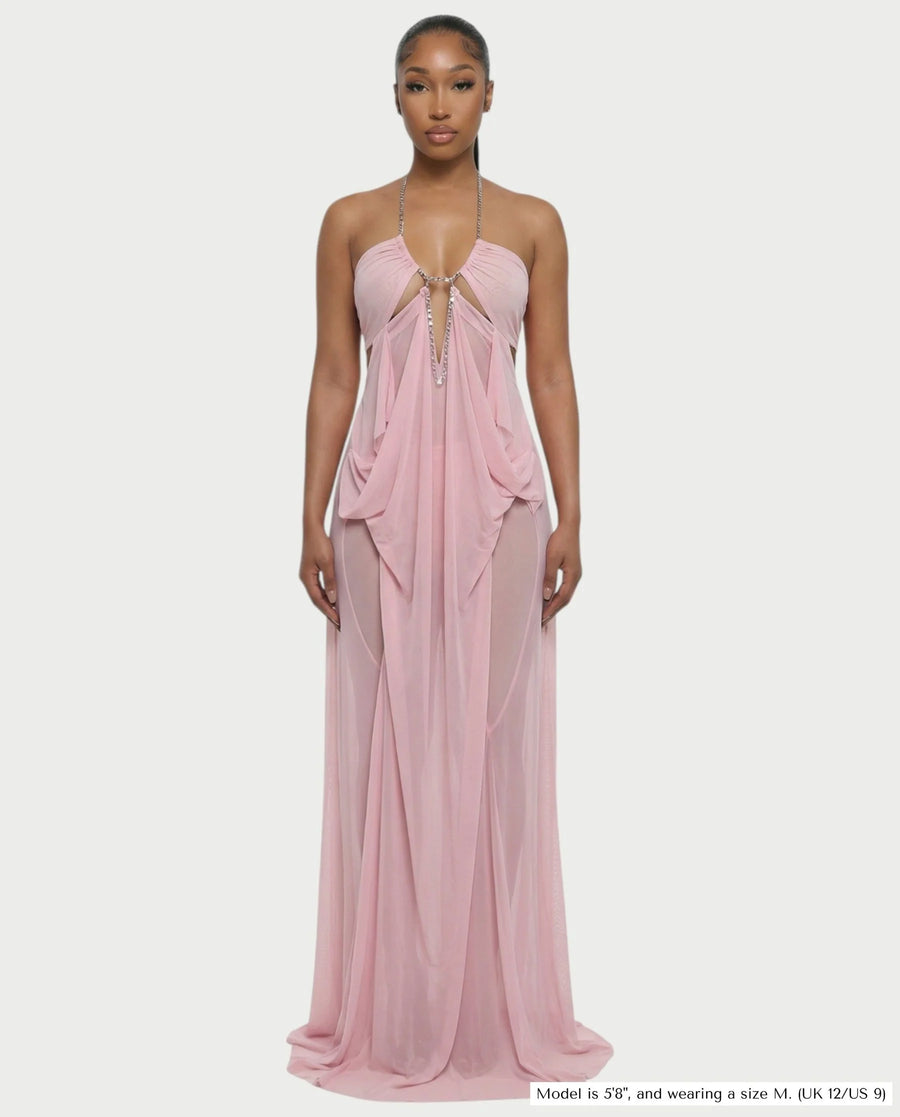 AULA Halter Maxi Dress