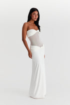 Amara Maxi Dress White