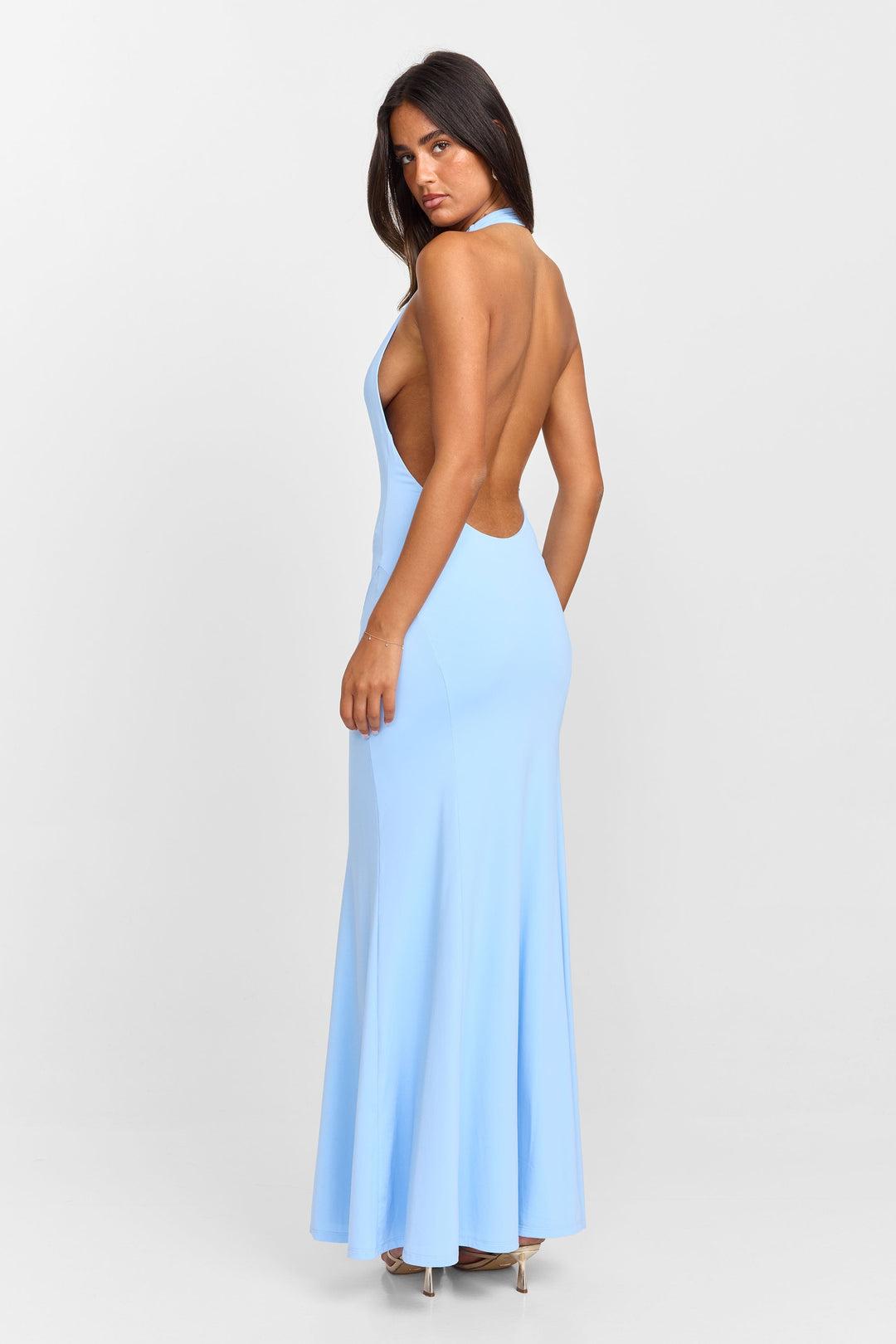 Luna Maxi Dress Blue
