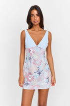 Atlas Mini Dress Blue