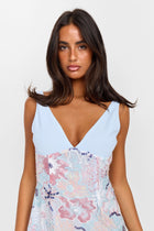 Atlas Mini Dress Blue