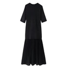 AOZA Pleated Maxi Dress