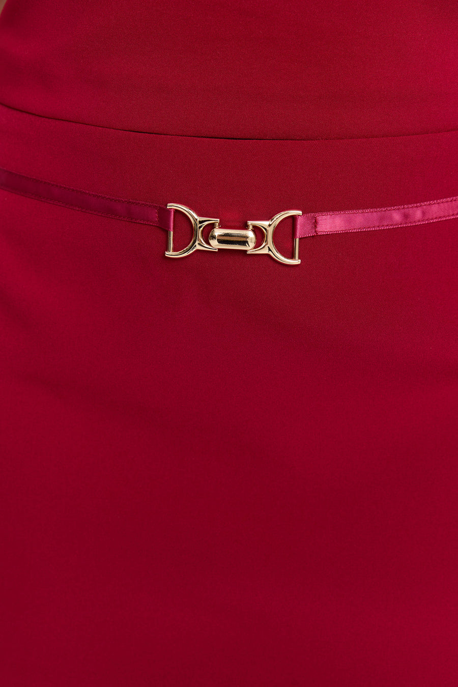 Zhara Mini Skirt Red