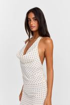 Colette Top White Polkadot