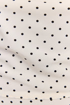 Colette Top White Polkadot