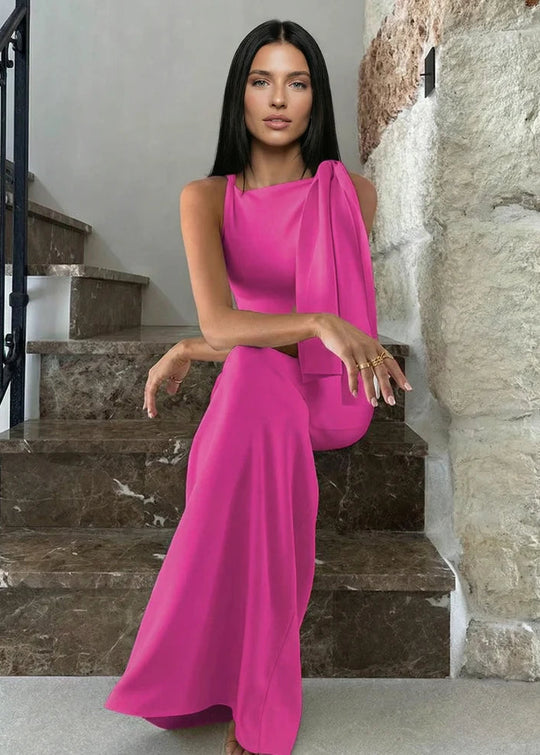 ALOA Off-Shoulder Maxi Dress
