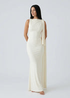 ALOA Off-Shoulder Maxi Dress