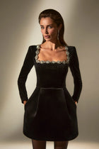 AIRA Velvet Maxi Dress