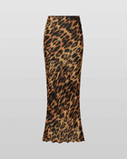ALIA Leopard Skirt
