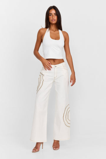 Sahara Jeans White
