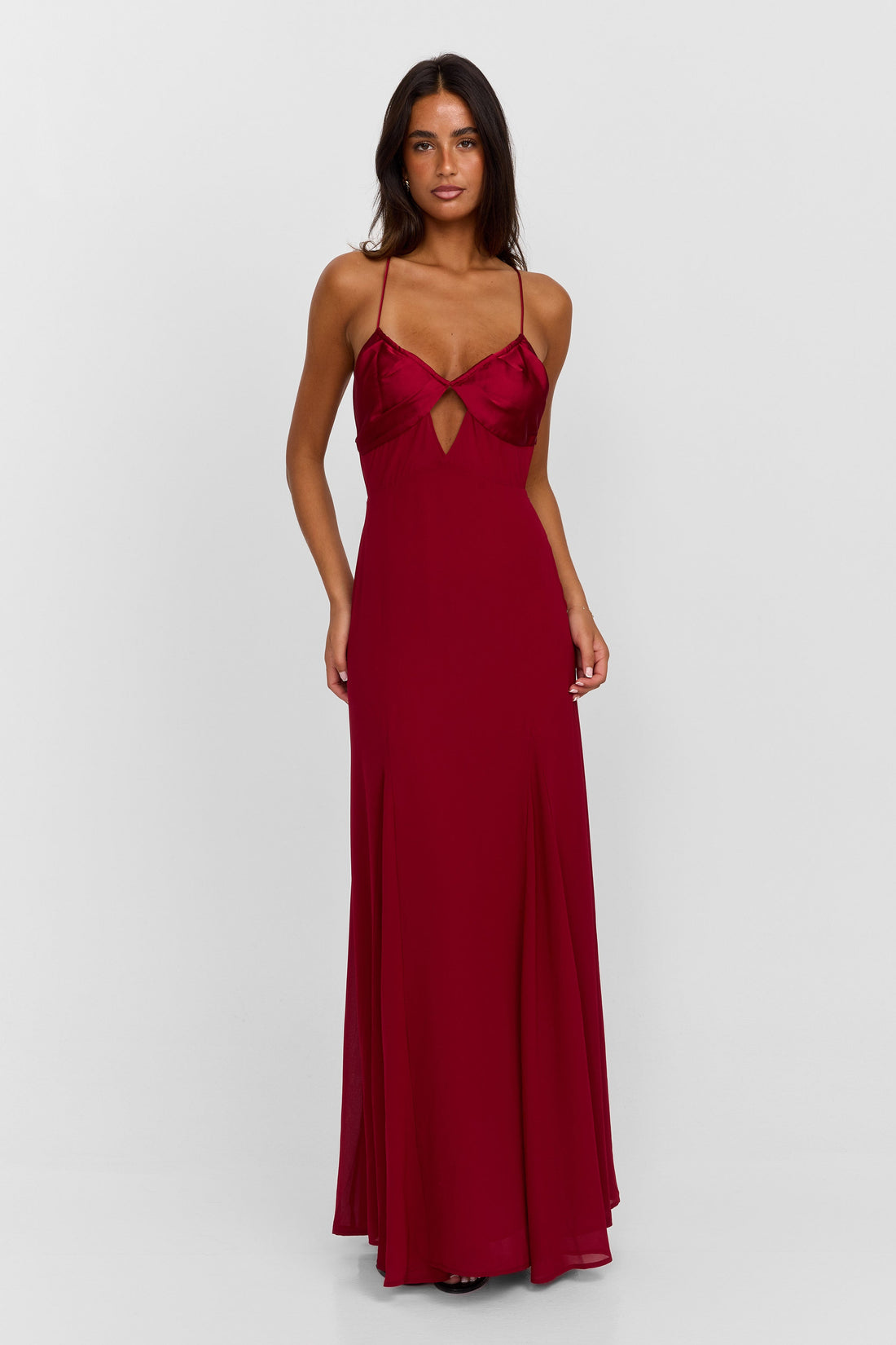 Electra Maxi Dress Red