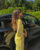 AUBA Backless Maxi Dress