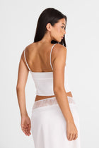 Fleur Top White