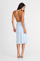 Camille Midi Dress Blue